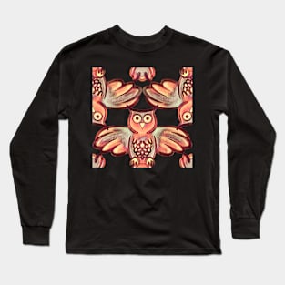 Psycho Owl Long Sleeve T-Shirt